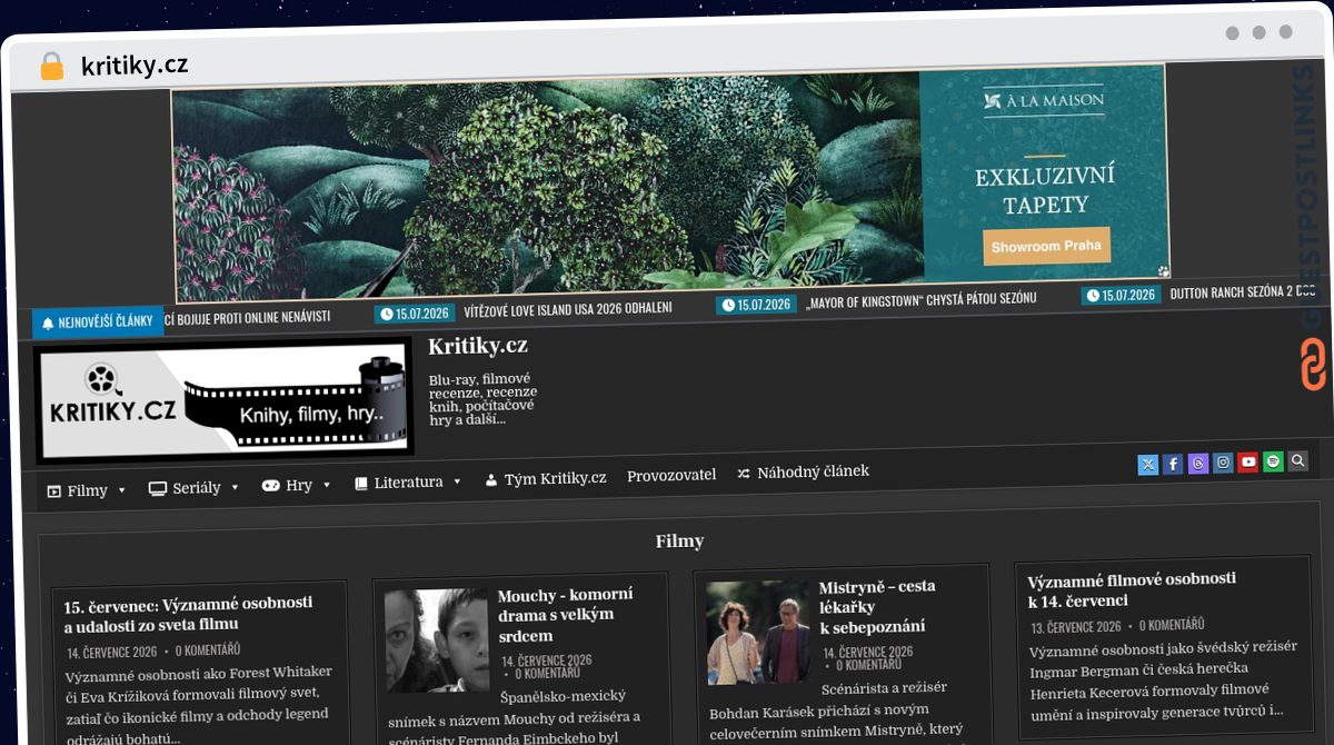 Publish Guest Post on kritiky.cz