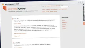 Publish Guest Post on learningjquery.com