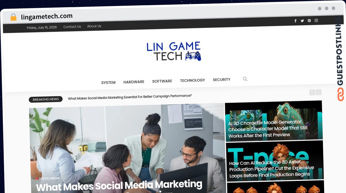 Publish Guest Post on lingametech.com