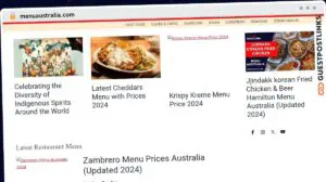 Publish Guest Post on menuaustralia.com
