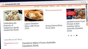Publish Guest Post on menuaustralia.com