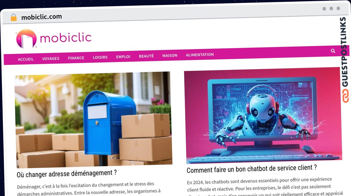 Publish Guest Post on mobiclic.com