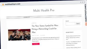 Publish Guest Post on multihealthpro.com