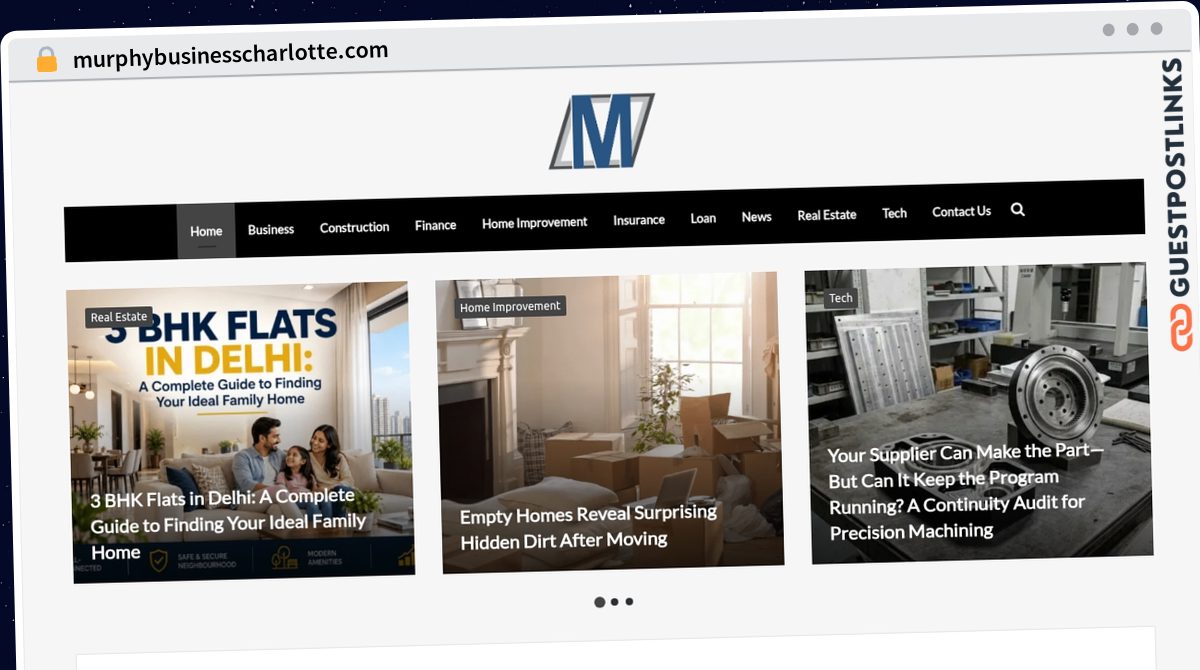 Publish Guest Post on murphybusinesscharlotte.com