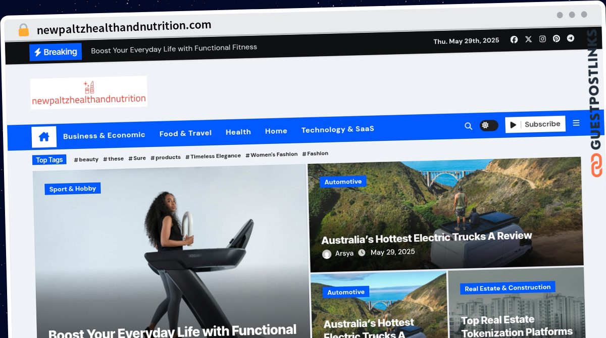 Publish Guest Post on newpaltzhealthandnutrition.com