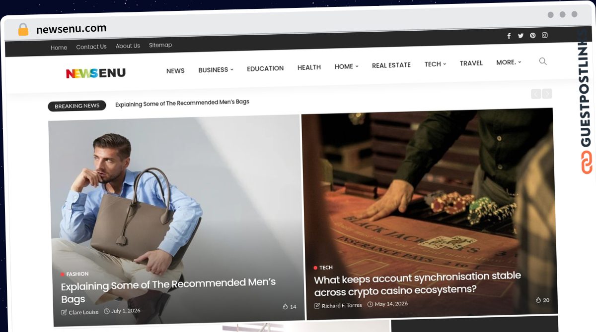 Publish Guest Post on newsenu.com
