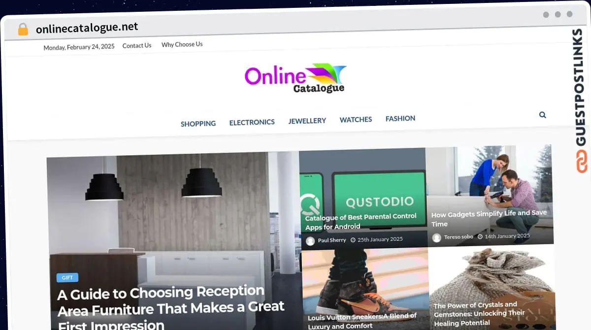 Publish Guest Post on onlinecatalogue.net