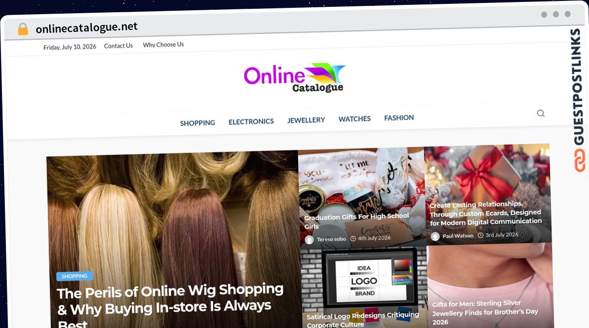 Publish Guest Post on onlinecatalogue.net