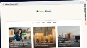 Publish Guest Post on plantyhouse.com