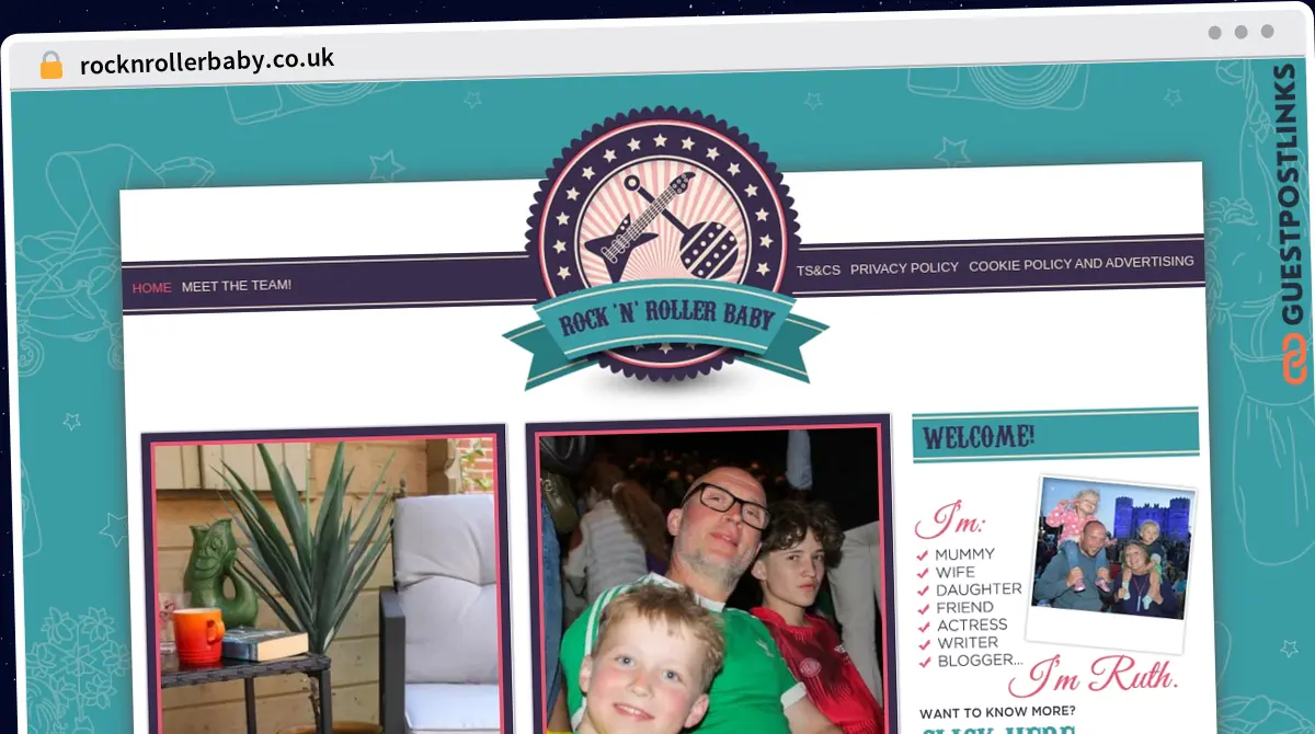 Publish Guest Post on rocknrollerbaby.co.uk