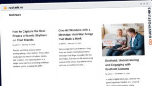 Publish Guest Post on roshade.us