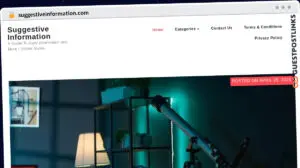 Publish Guest Post on suggestiveinformation.com