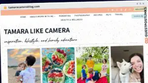 Publish Guest Post on tamaracamerablog.com