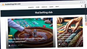 Publish Guest Post on thaibettingclub.com