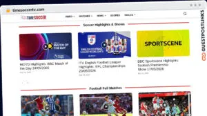 Publish Guest Post on timesoccertv.com