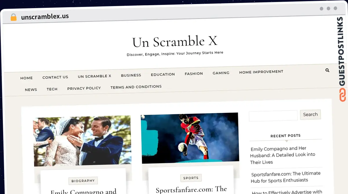 Publish Guest Post on unscramblex.us