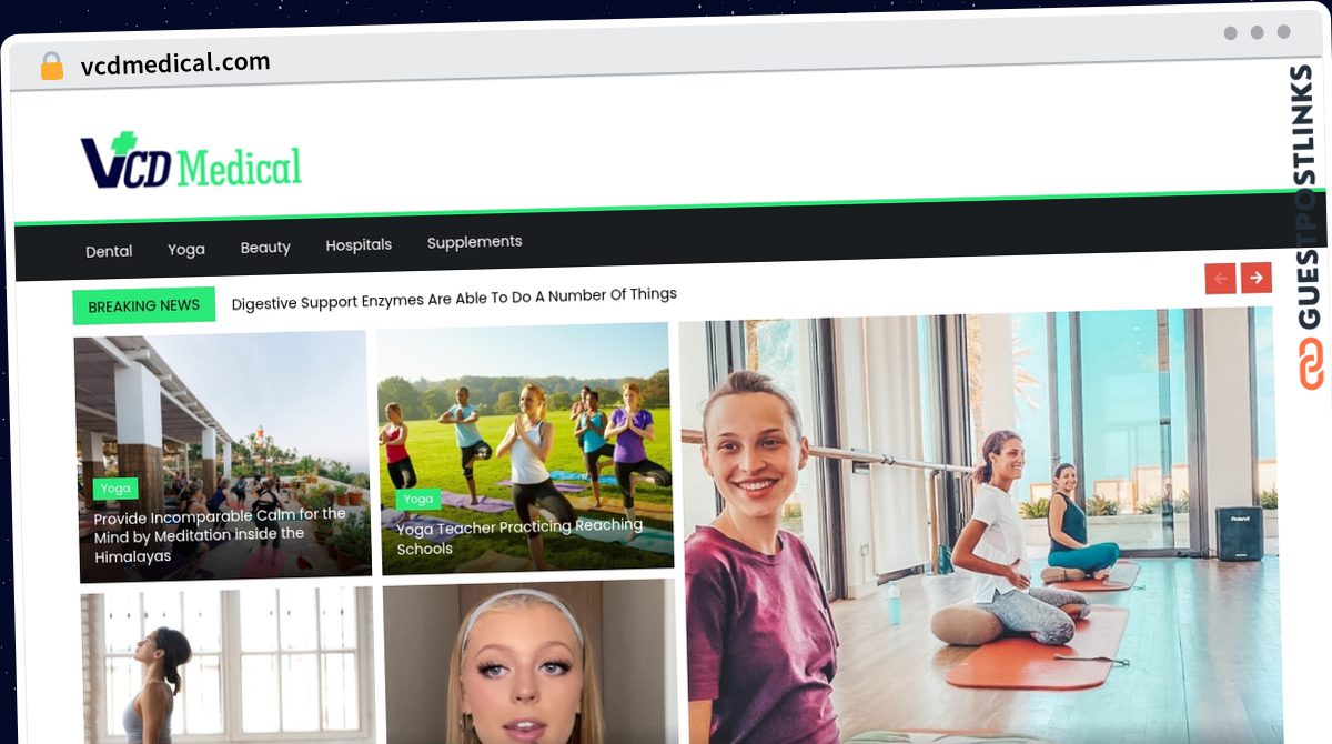 Publish Guest Post on vcdmedical.com