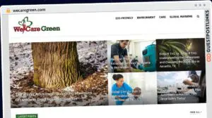 Publish Guest Post on wecaregreen.com