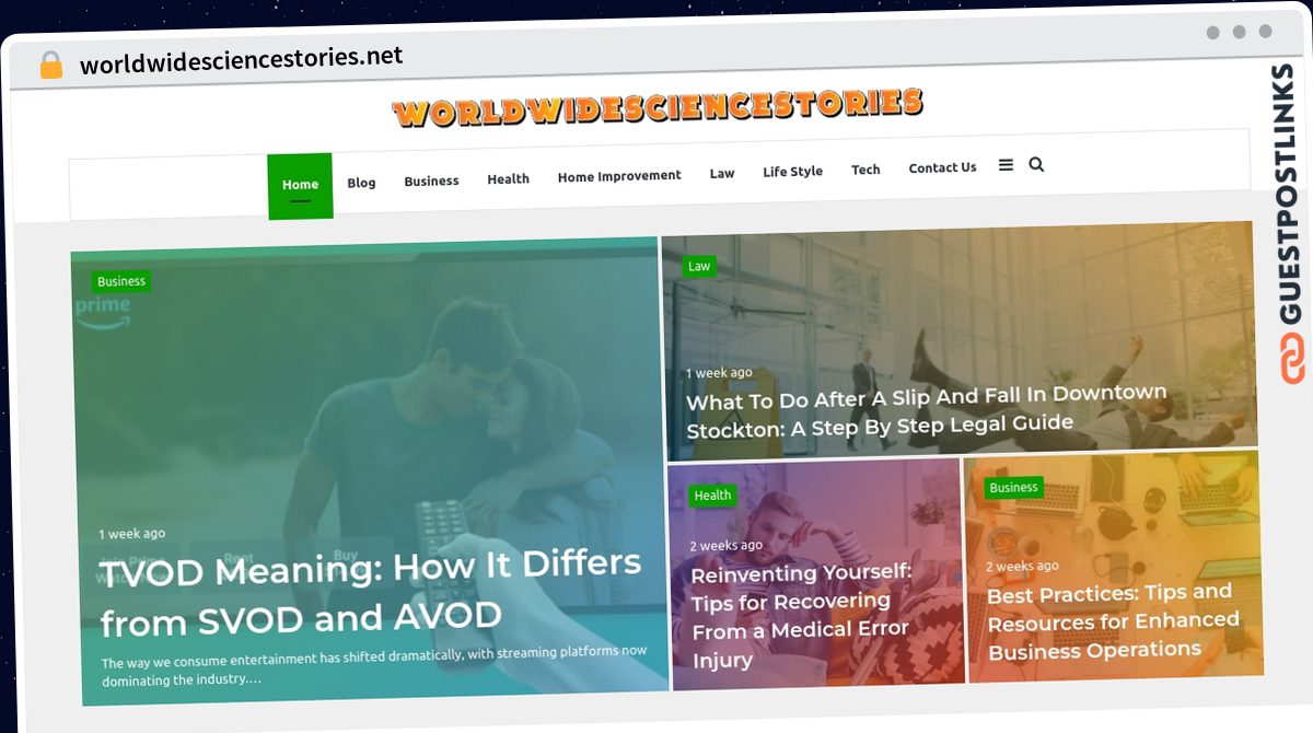 Publish Guest Post on worldwidesciencestories.net