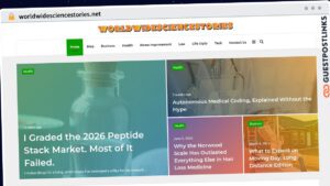 Publish Guest Post on worldwidesciencestories.net