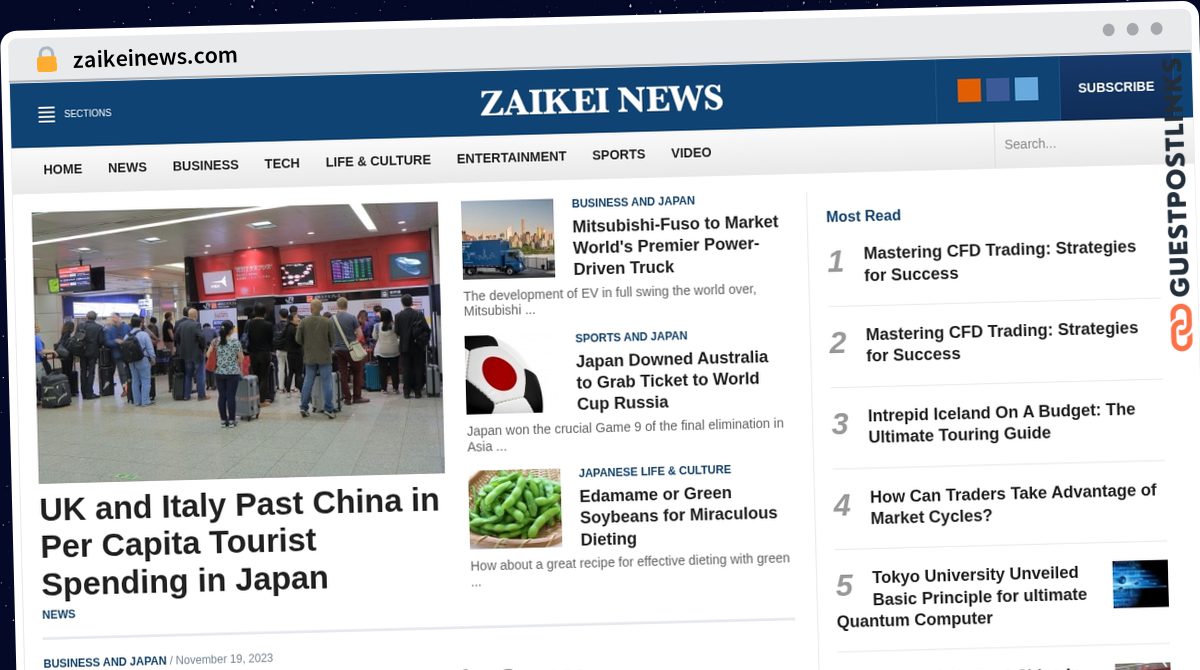 Publish Guest Post on zaikeinews.com
