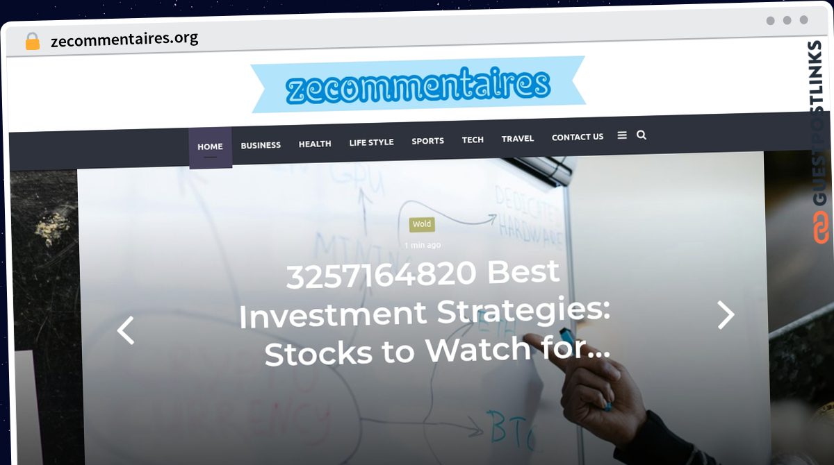 Publish Guest Post on zecommentaires.org