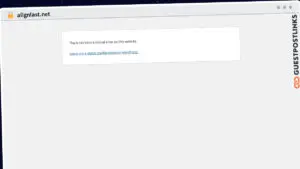 Publish Guest Post on alignlast.net
