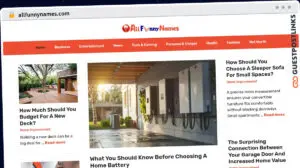 Publish Guest Post on allfunnynames.com