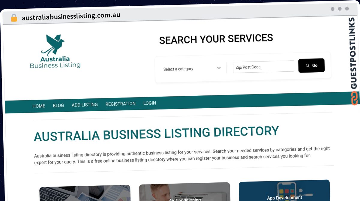 Publish Guest Post on australiabusinesslisting.com.au