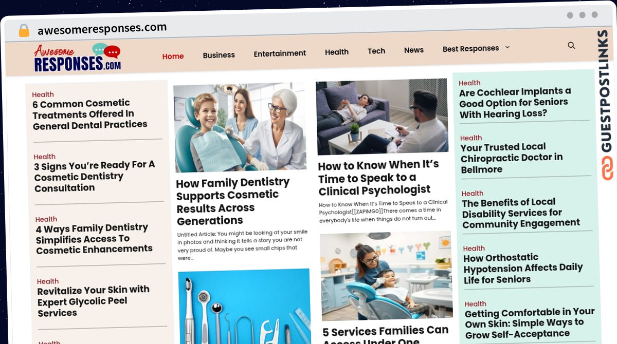 Publish Guest Post on awesomeresponses.com