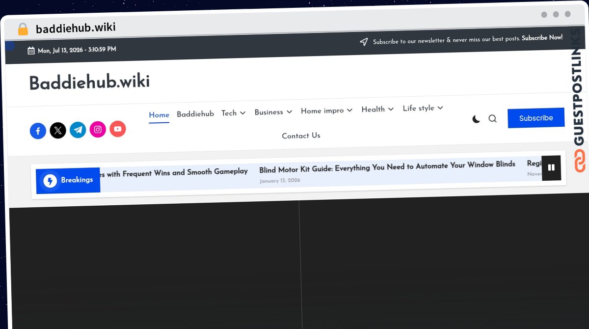 Publish Guest Post on baddiehub.wiki