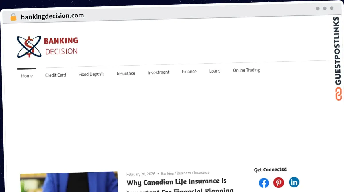 Publish Guest Post on bankingdecision.com