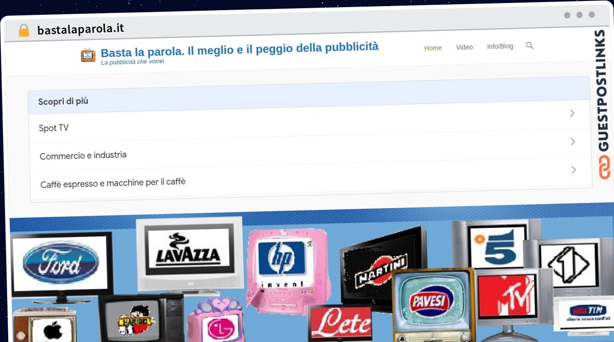 Publish Guest Post on bastalaparola.it