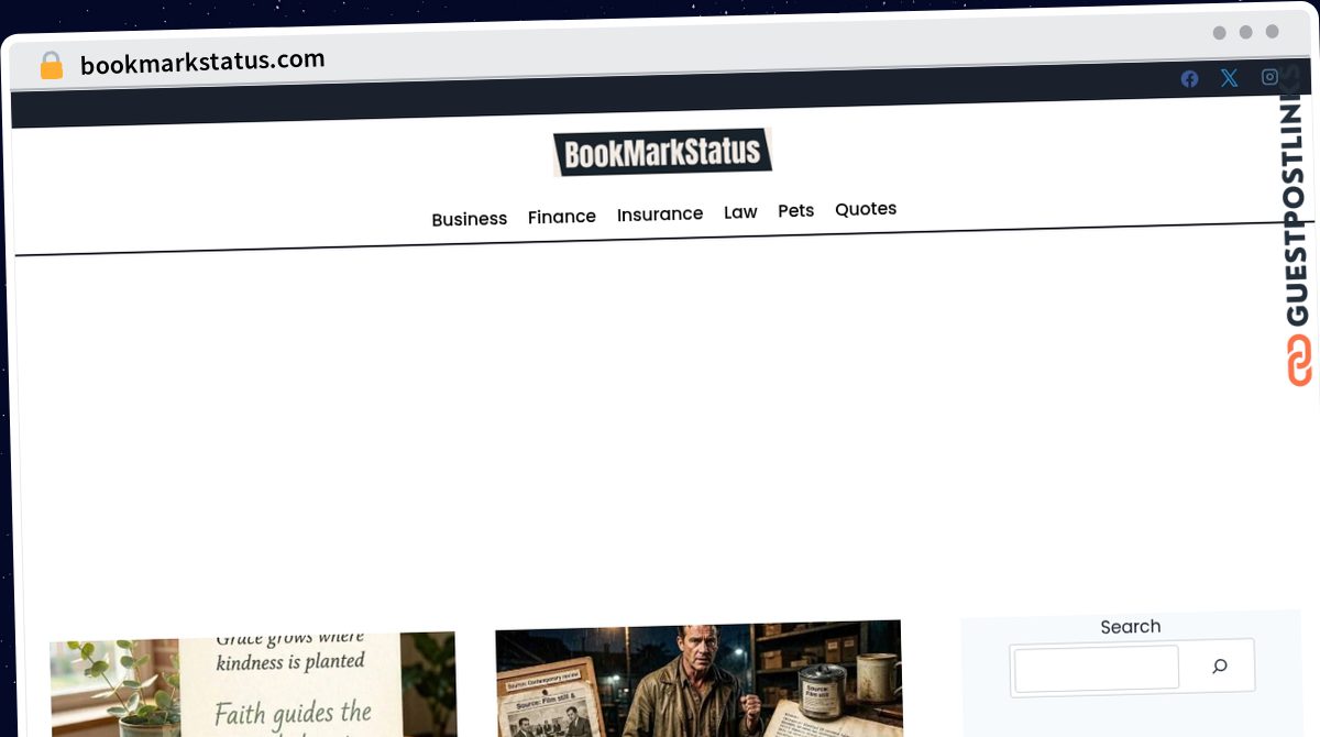 Publish Guest Post on bookmarkstatus.com