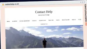 Publish Guest Post on contacthelp.co.uk