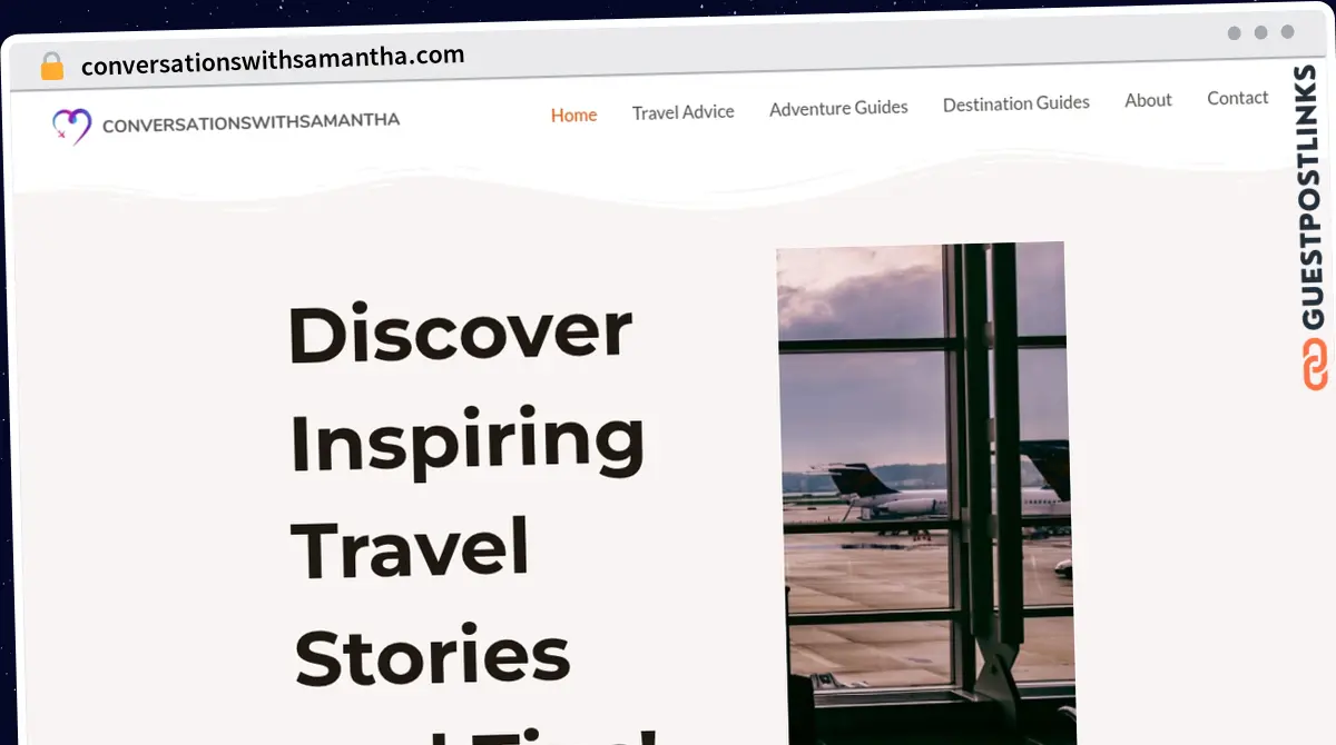 Publish Guest Post on conversationswithsamantha.com