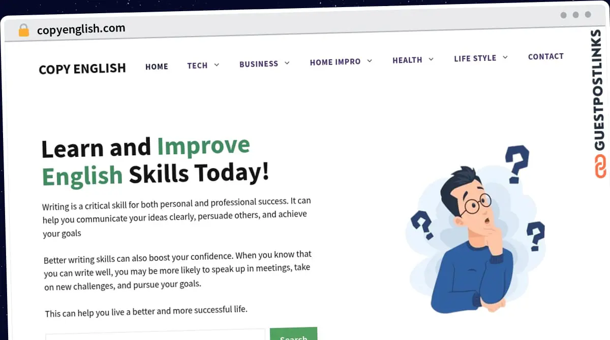 Publish Guest Post on copyenglish.com
