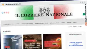 Publish Guest Post on corrierenazionale.net