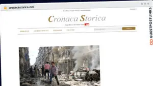 Publish Guest Post on cronacastorica.net