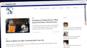 Publish Guest Post on dayspets.com
