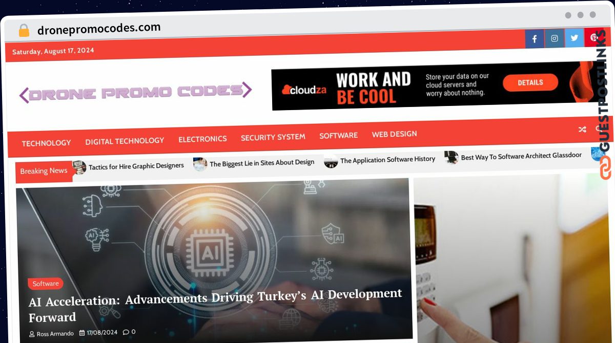 Publish Guest Post on dronepromocodes.com