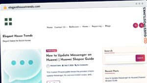 Publish Guest Post on eleganthousetrends.com