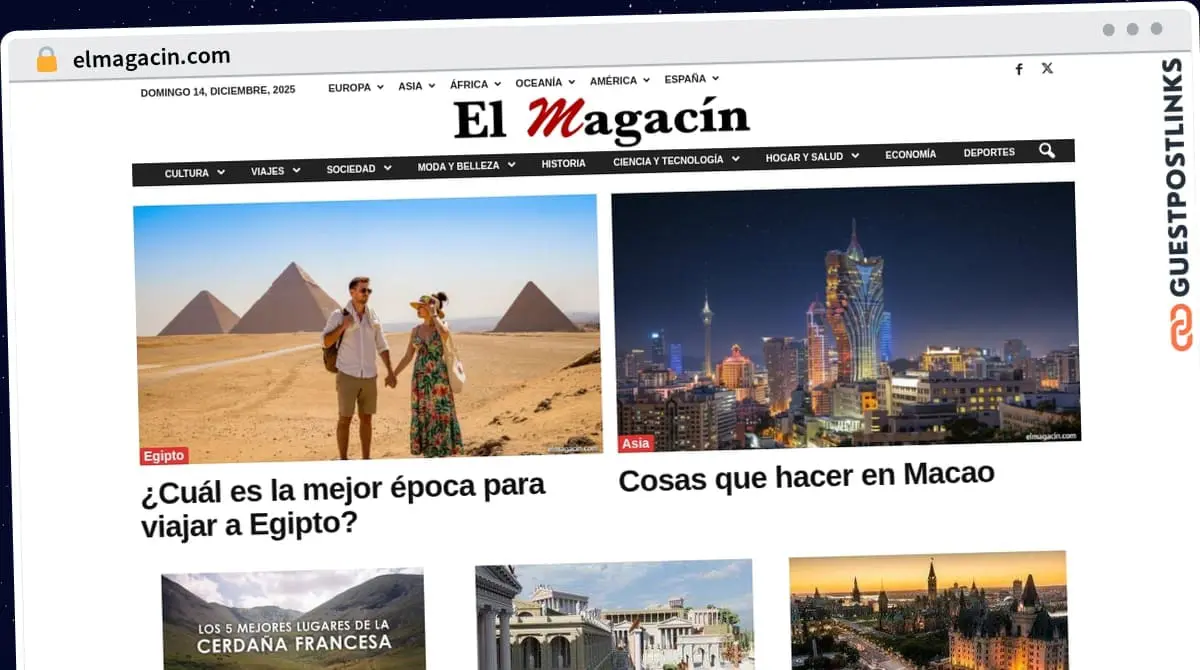 Publish Guest Post on elmagacin.com