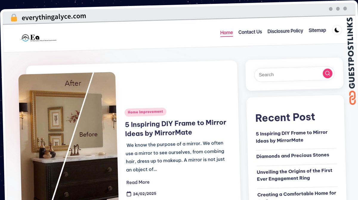 Publish Guest Post on everythingalyce.com