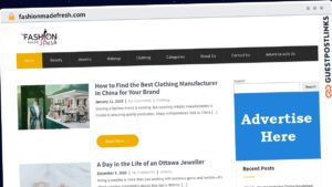 Publish Guest Post on fashionmadefresh.com