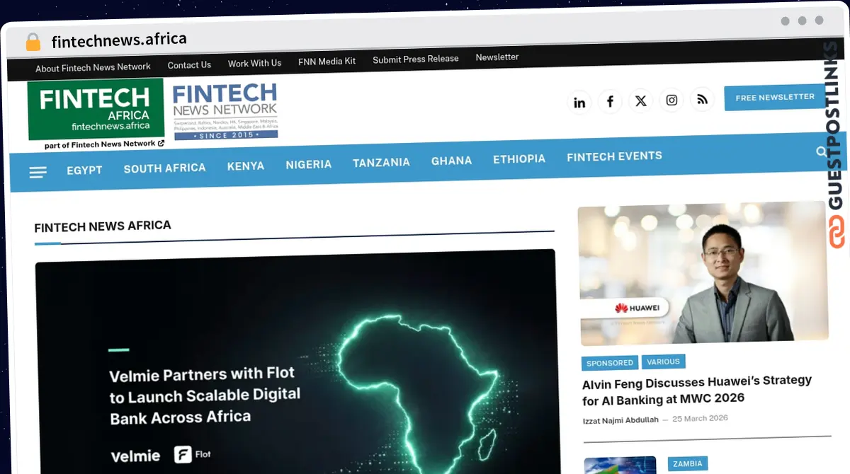 Publish Guest Post on fintechnews.africa