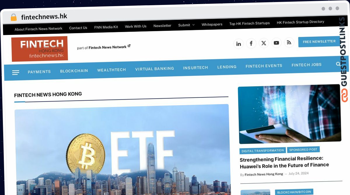 Publish Guest Post on fintechnews.hk
