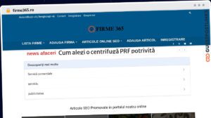 Publish Guest Post on firme365.ro