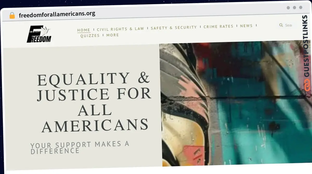 Publish Guest Post on freedomforallamericans.org