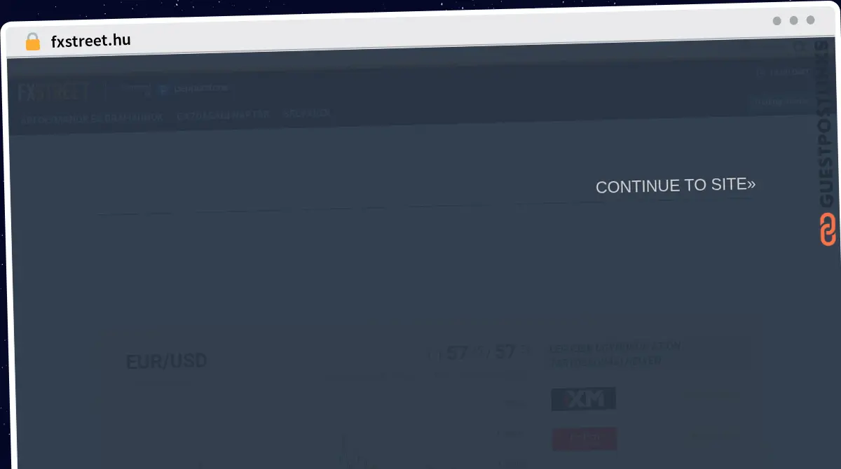 Publish Guest Post on fxstreet.hu